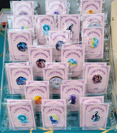 Handmade Fantasy and Galaxy Pins