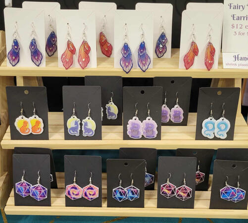 Handmade Fantasy Earrings 2